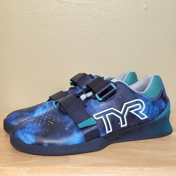 TYR L-1 Lifter Weightlifting Shoes Cosmic Navy Blue Men's Size 13 Women's 14.5 - Picture 3 of 7